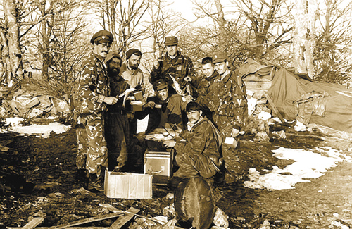 Русские добровольцы под Вышеградом. 1993 год. Русские добровольцы под Вышеградом. 1993 год.