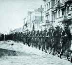 6 марта 1918 года. Английские интервенты начали высадку войск в Мурманске