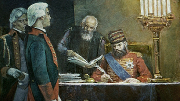 Календарь исторических событий июля: «24 июля 1783 года. Подписание Георгиевского трактата, устанавливающего российский протекторат над Восточной Грузией»