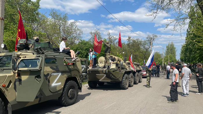 Автопробег в Херсонской области посвящённый Дню Победы!