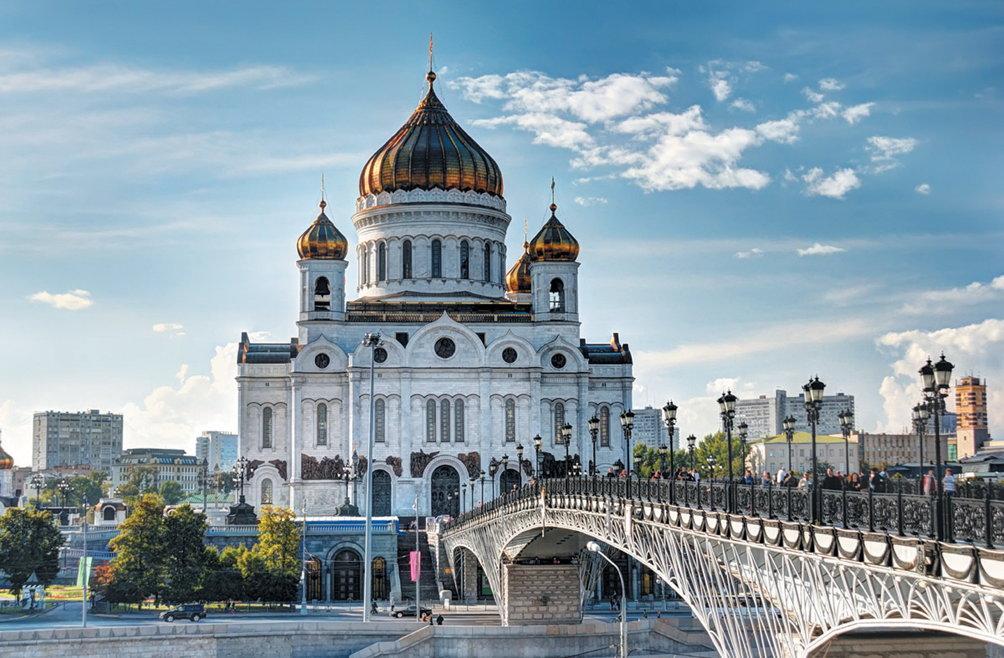 Воссозданный Храм Христа Спасителя.