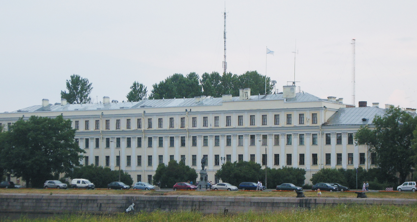 Итальянский дворец, в котором размещался Морской кадетский корпус (современный вид).