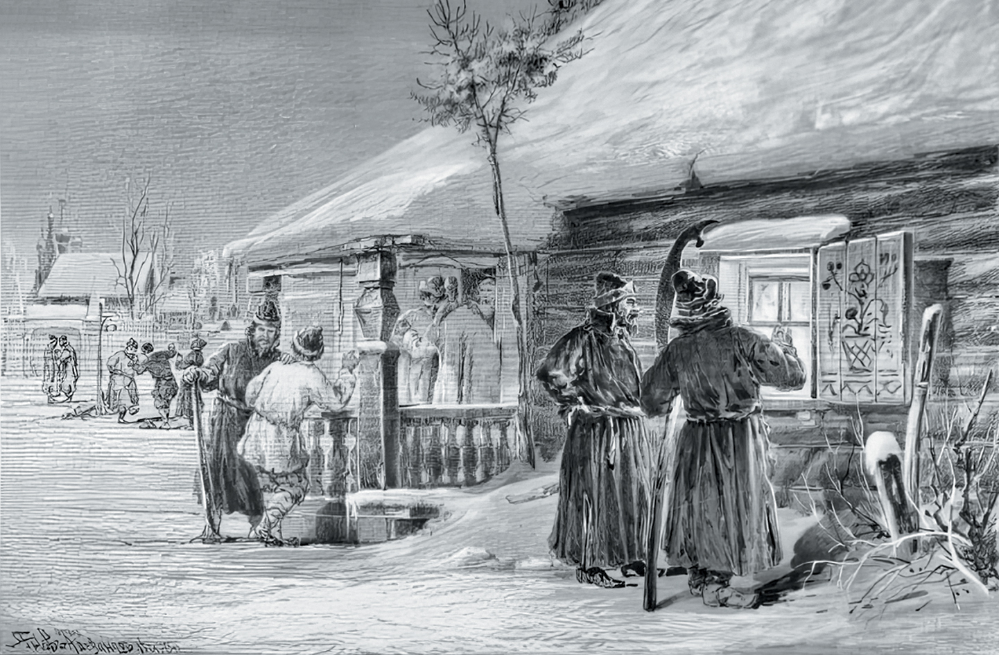 Царёв кабак. А. С. Янов, 1883 год. Источник: https://avatars.mds.yandex.net/.