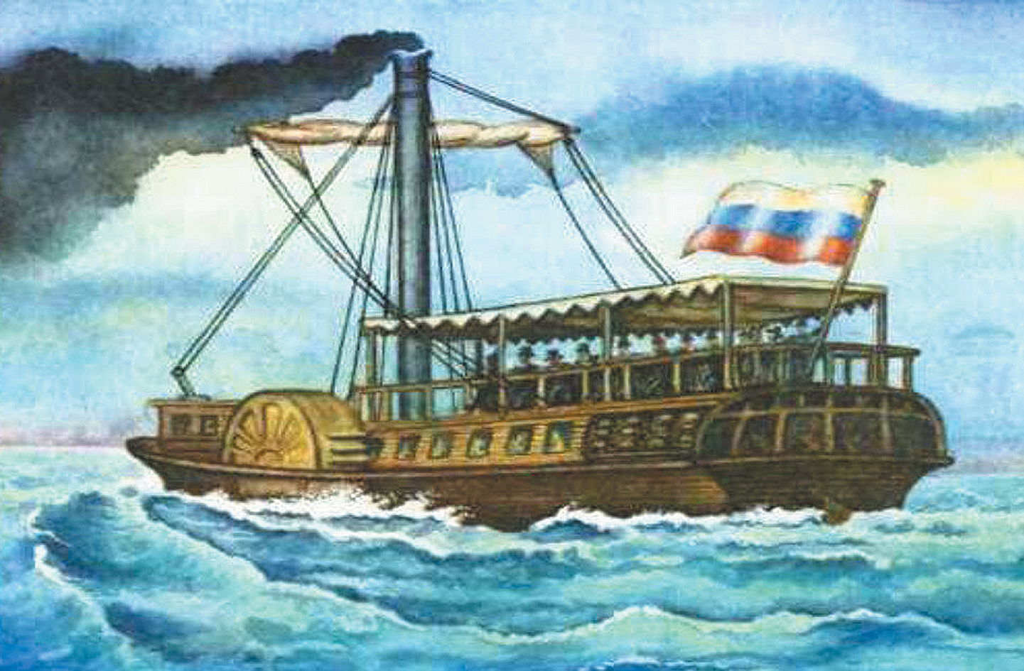 Пароход Берда &laquo;Елизавета&raquo;. Источник https://static.dzeninfra.ru/.