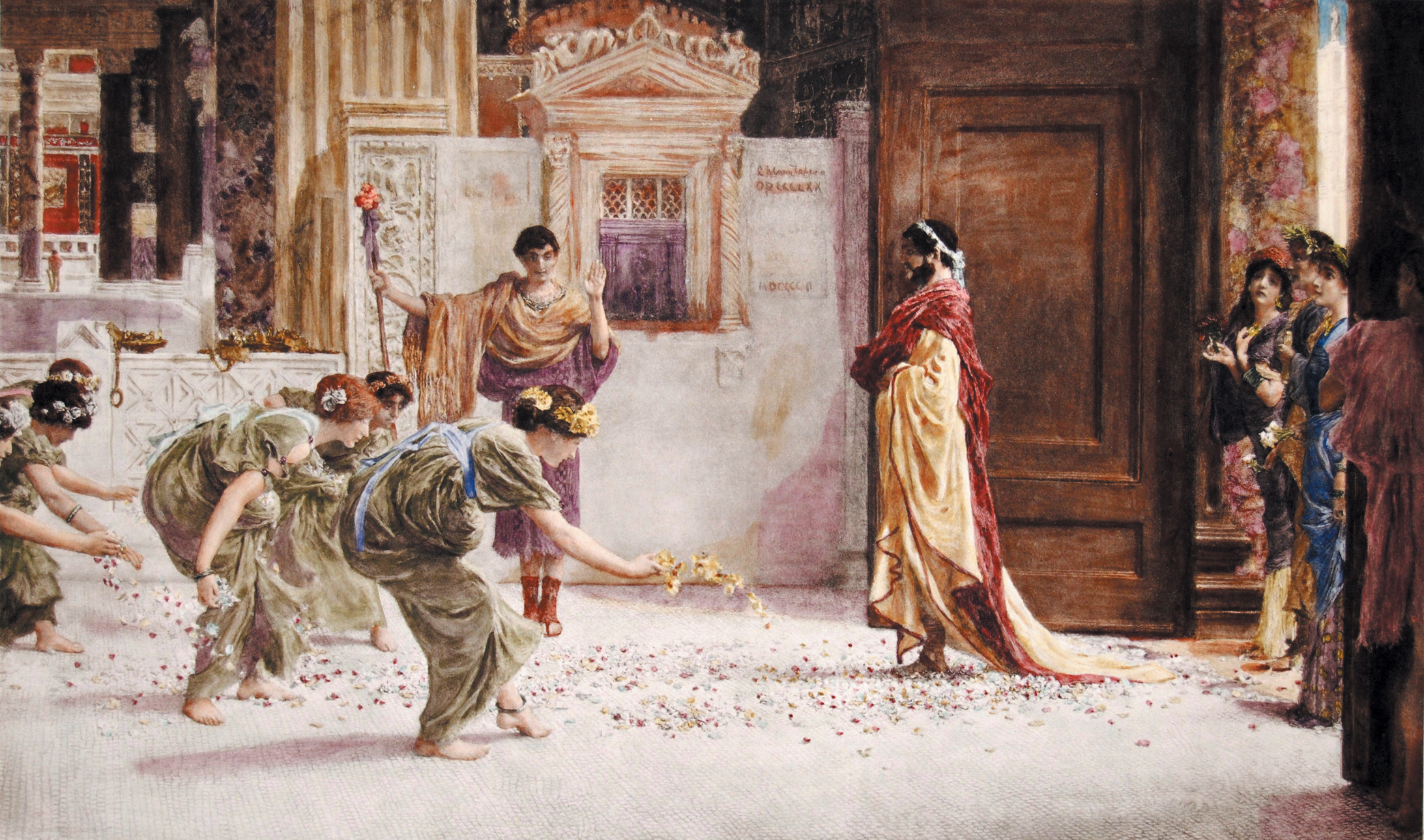 &laquo;Каракалла и Гета&raquo;. Лоуренс Альма-Тадема,1907 год. Источник https://upload.wikimedia.org/.