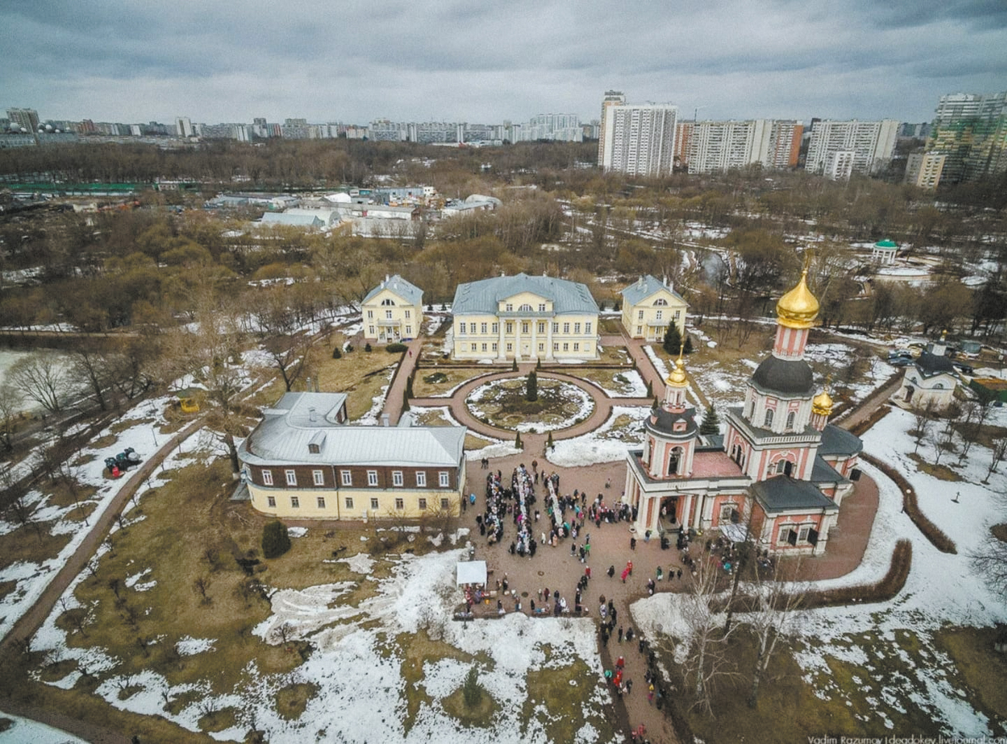 Усадьба Свиблово. Современный вид.