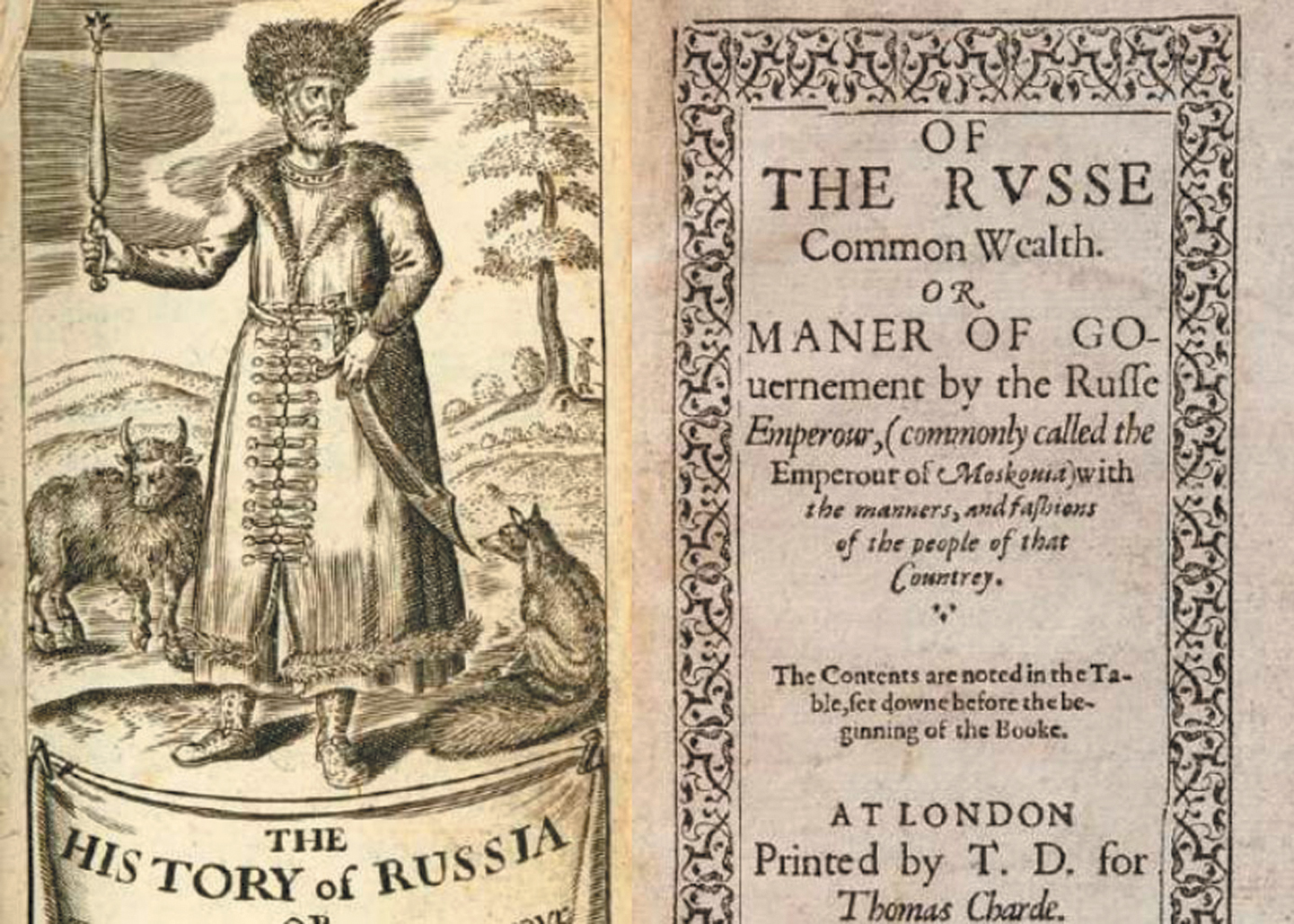 2-е издание труда Флетчера «Of the Russe Common Wealth…» 1643 года. Источник https://nlr.ru/.