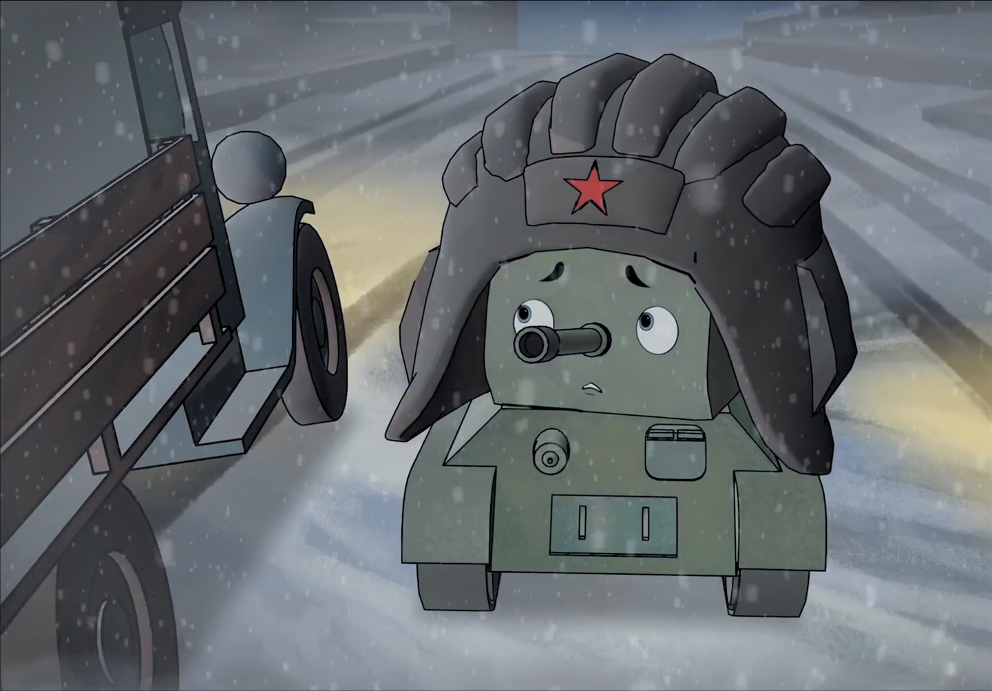 Кадр из мультфильма «Малыш Т-34». Источник https://yandex.ru/.