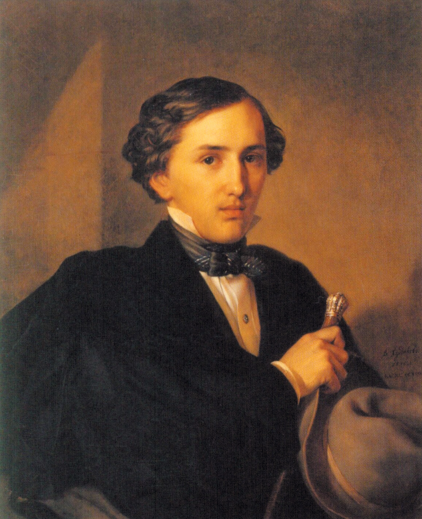 Александр Степанович Каминский. Портрет работы В. Худякова, 1850 год. Источник https://ru.wikipedia.org/.
