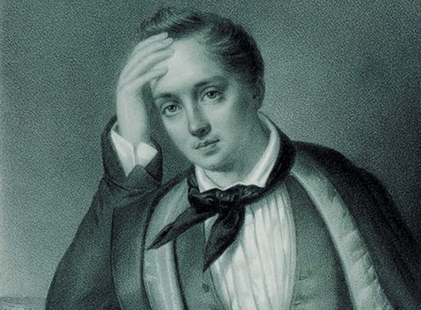 Е. А. Боратынский. Литография Франсуа Шевалье, 1820-е годы. Источник https://www.mk.ru/.