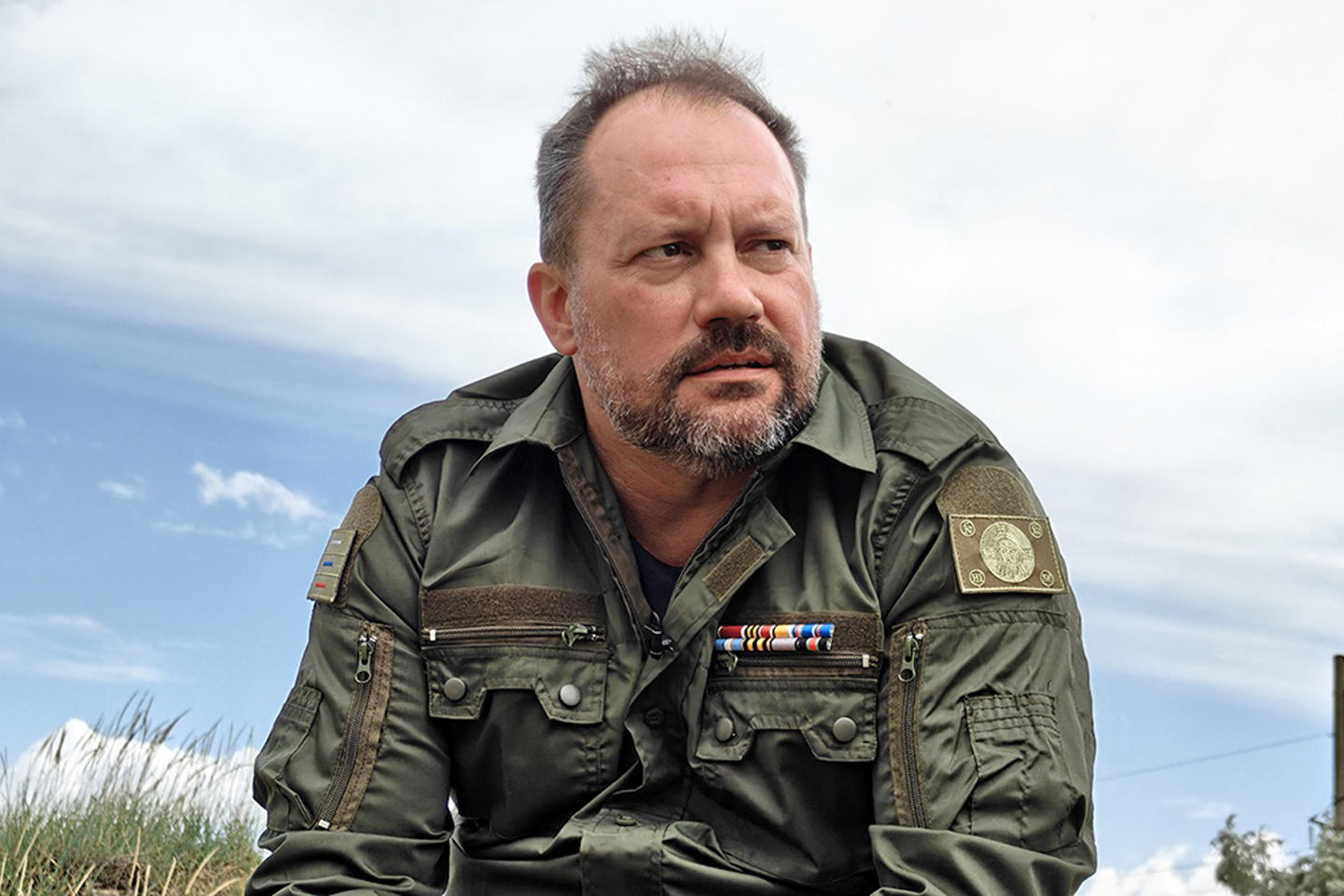 Артём Артёмов: На войну идут не чтобы жить долго и счастливо &ndash; из-за чего-то гораздо большего. Фото: Максим Васюнов.